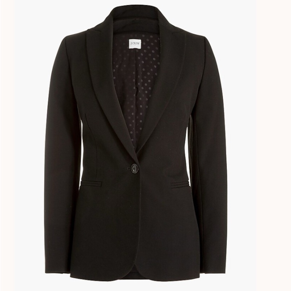 J. Crew Classic Black Blazer